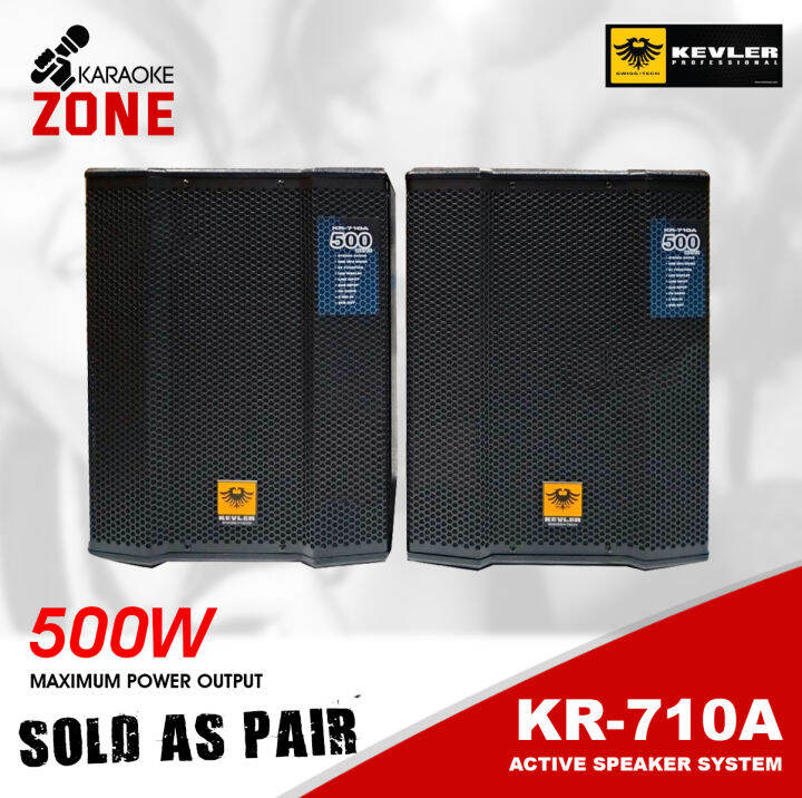Kevler KR 710A / Kevler Speaker / 3 way Bass Reflex / 10 inch Active Speaker / Kr 710a / (Sold