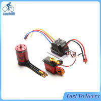 Lechilli 3660มอเตอร์ไร้แปรงถ่าน2600kv/3100kv/3800kv/4200kv พร้อมอุปกรณ์80a วงจร Esc ไร้ถ่าน30Kg สำหรับ Traxxas ดับบลิวแอลทอยอาร์ซีรถยนต์1/8/1/10 Tamiya