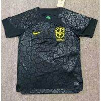 2022 2023 ล่าสุด เสื้อกีฬาแขนสั้น ลายทีมชาติฟุตบอล World Cup Brazil 2022-2023 ชุดเหย้า