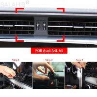 dfthrghd Luxury Car Mobile Phone Holder Bracket For Audi A4L A5 2009-2016 Air Vent Clip Mount No Magnetic Dashboard GPS Stand Accessories