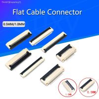 ○♨卐 10pcs 0.5mm/1mm Pitch Under Clamshell Socket FPC FFC Flat Cable Connector 4P 5P 6P 8P 10P 12P 14P 16P 20P 22P 24P 30P 34P