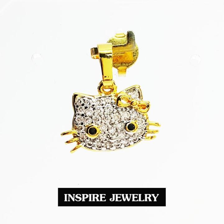 inspire-jewelry-จี้หน้าแมวฝังเพชรสวิส-size-1cm