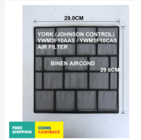 [ต้นฉบับ] (2ชิ้น) YORK (Johnson Controls) ติดผนังเครื่องปรับอากาศ Ywm3 F10/15/20/25 AAS/Ywm3 F10/15/20/25 Cas ปรับอากาศในร่มเครื่องปรับอากาศแผ่นกรอง