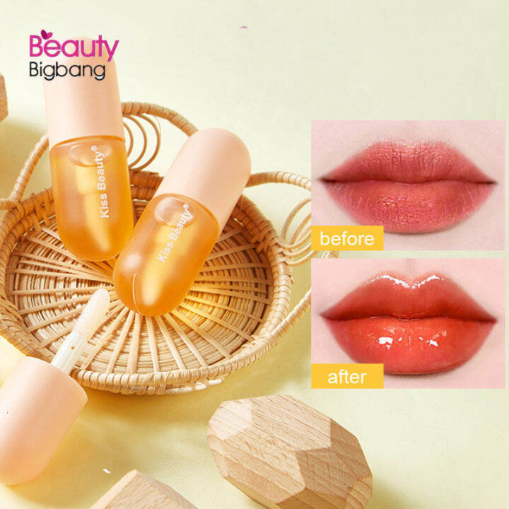 BEAUTYBIGBANG Lip Gloss Mempertebal, Lip Gloss Pelembab Dan ...