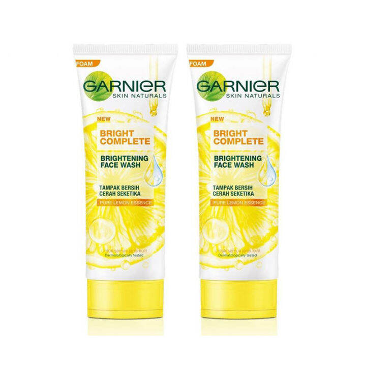 Facial Foam Garnier Bright Complete Brightening Face Wash 100ml