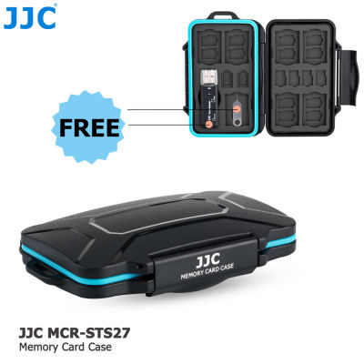 JJC USB 3.0 Card Reader Memory Card Case Wallet Holder Storage Box for 7 SD SDXC SDHC 16 MSD Micro SD TF 2 Micro SIM 2 Nano SIM