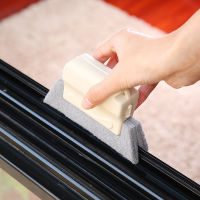 【cw】 Japanese-Style Window Slot Cleaning Brush Window Groove Cleaning Tool Small Brush with Groove Cleaning Window Sill Gap Brushes ！