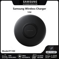 Samsung Wireless Charger Original EP-P1100 10W Qi Smart Fast Charging Adapter with Type C USB Interface For Galaxy S10 S9 S8 Note 10+ 9 iPhone X XR XS 8 Smart Pad