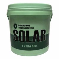 ยาขัดหยาบ SOLAR โซล่า EXTRA-100 SOLAR Polyurethane Rubbing Compound 3.3 กิโลกรัม แกลลอน