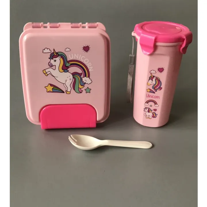 Lunch Box Set For Kids unicorn lunch box tumbler set Lazada PH