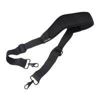 ☃❣ Universal Shoulder Strap Belt Durable Black Anti Slip 52inch Soft with Metal Hooks Thick Padded for Camera Briefcase Bag Laptop