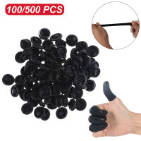 500Pcs ปลายนิ้วแบบใช้แล้วทิ้งถุงมือป้องกันยางธรรมชาติลื่น Anti-Static Latex Finger Cots ปลายนิ้วทนทานเครื่องมือ-vkfy546