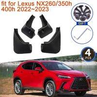 4x Mudguards for Lexus NX NX260 350h 400h 2022~2023 Mud Front Rear Wheel Fender Mudflap Anti-splash 4Pcs Car Styling Accessories