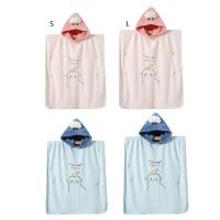 ❖♘✹ Baby Bath Towel Soft Coral Fleece Absorbent Newborn Hooded Towel for Kids Hooded Baby Toddler Bath Blanket Towel Gift X90C