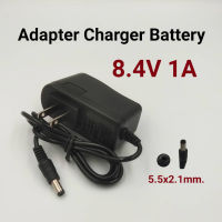 ที่ชาร์จ Adapter Lithium Battery Charger 8.4V 1A Model SJT-12E มีไฟ LED แสดงสถานะ