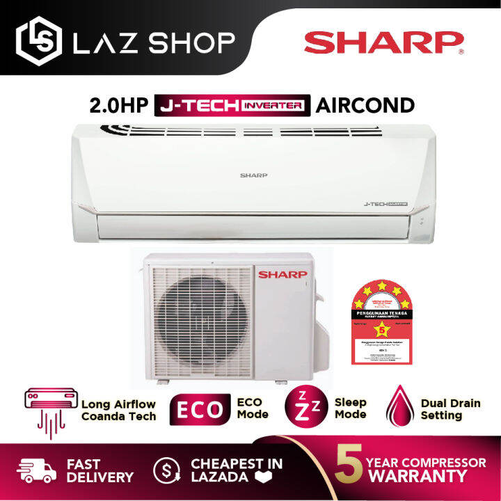 sharp inverter air cond ahx18ved