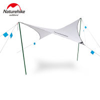 Naturehike Waterproof Awning Exterior Shade Sail Camping Tarp Sun Shelter Outdoor Sun Shade Cloth Party Garden Beach Tent Canopy