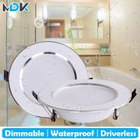 4PCS Waterproof LED Downlights 5W 7W 9W 12W 15W Dimmable Down light Spot Light Outdoor 4000K Ceiling Lamp For Bathroom Bulb  by Hs2023