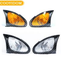 โคมไฟจอดรถไฟเลี้ยว LED สำหรับรถยนต์ BMW 3ซีรีส์ E46 320I 318I 4ประตู330I 325I 2002-2005