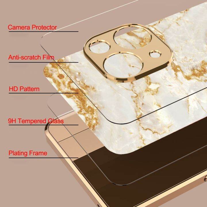 marble-tempered-glass-case-for-iphone-13-12-11-pro-max-13pro-12pro-11pro-cover-elec-plate-bumper-full-protect-camera-back-fundas