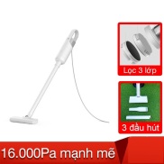 Máy hút bụi Mijia MJXCQ01DY Xiaomi 2 trong 1 lực hút khỏe 16k Pa