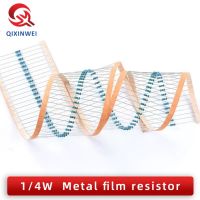 【DT】hot！ 100pcs 1/4W resistance 1R 22M 1  Metal film resistor 1/4  100R 220R 1K 1.5K 2.2K 4.7K 10K 22K 47K 100K 220 1K5 2K2 4K7 ohm