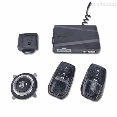 Konnwei 12V สัญญาณเตือนภัยรถยนต์ Passive Keyless ระบบการควบคุมระยะไกลปุ่มเริ่มเดียวปุ่มกดชุดอุปกรณ์สำหรับล็อคอัตโนมัติปุ่มเริ่มหยุดยานยนต์ PKE