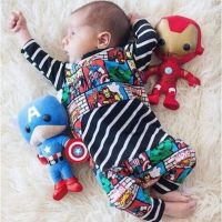 ✨KIDSUP✨Toddler Baby Kids Boys Outfit Clothes Cotton Romper Jumpsuit Bodysuit