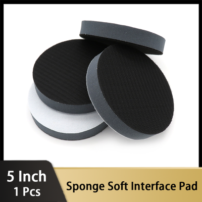 5Inch Sponge Soft Interface Pad with Hook and Loop 20mm Thick Cushion Interface Buffer Pad