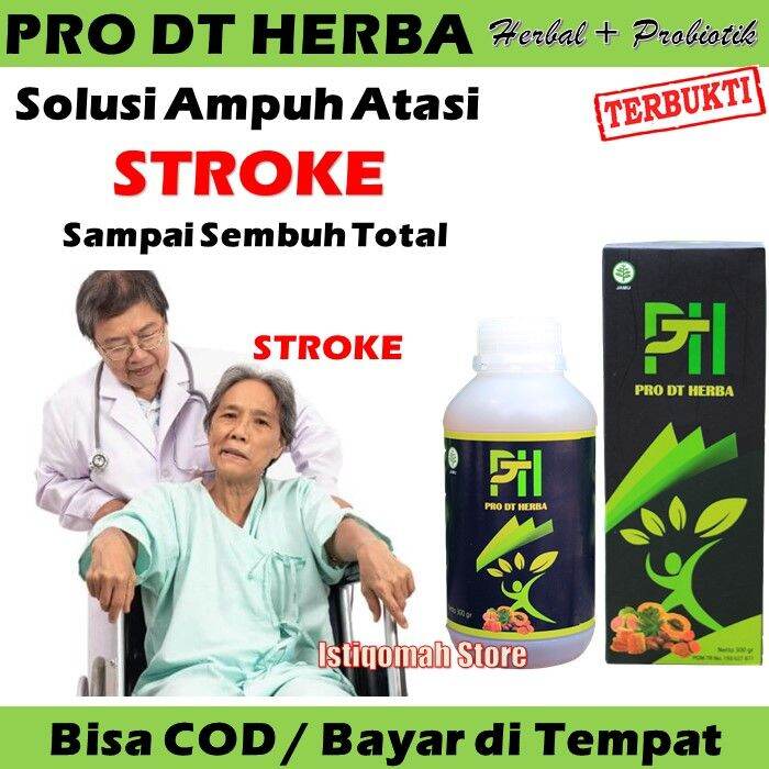 Obat Herbal Stroke PRO DT HERBA - Stroke Berat - Stroke Ringan - Stroke ...