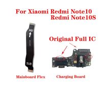 สําหรับ Xiaomi Redmi Note 10 Note 10S Original USB Charging Port Dock Mic Board เมนบอร์ดเมนบอร์ด Flex Cable Replacement