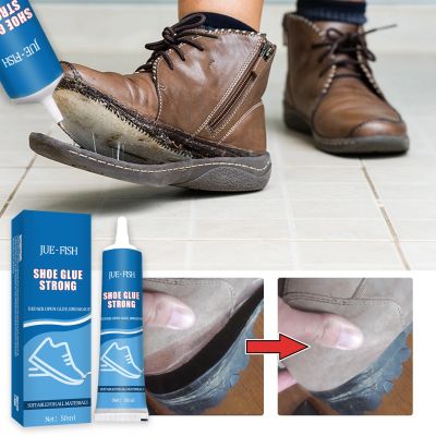 【CW】 Shoe Repair Glue Soft Adhesive Worn Shoes Boot Sole BondMulti-Purpose Repairing GLUE 50ml