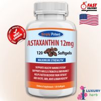 Simply potent Astaxanthin 12 mg 120 softgels