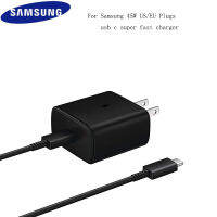 Samsung Original Fast Chatgering Wall Travel Charger 45W EP-TA845 For Galaxy Note 10+ A91 Note 10+ 5G A71 S20 Ultra USB-C cable