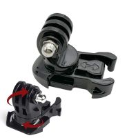 ♂◈ 360 Degree Rotate Quick Release Buckle Vertical Swivel Mount for GoPro Hero 10 9 8 7 6 5 4 3 2 for SJCAM for Xiaomi Yi Camera