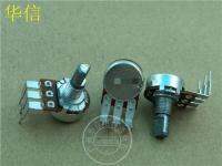 5pcs for APAI 148-type single potentiometer B50K / shaft length 15MMF / stepping 41 points / big Curved legs