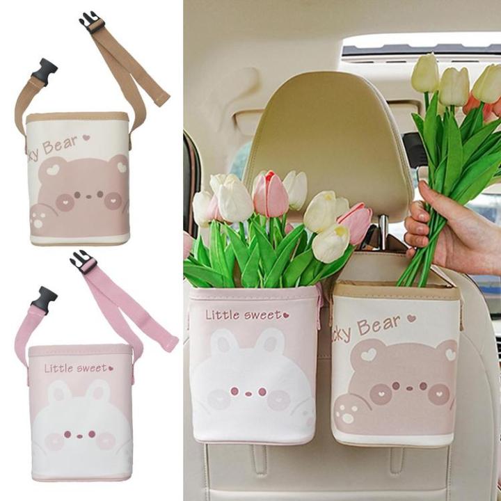 car-trash-can-for-back-seat-universal-auto-storage-bucket-with-printing-pu-leather-vehicle-storage-tool-for-drinks-mobile-phones-snacks-and-other-items-wondeful