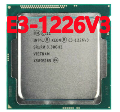 Xeon E3 1226v3 E3 1226 V3 3.3GHz Quad-Core Quad-ด้าย CPU โปรเซสเซอร์ L2 = 1M L3 = 8M 84W LGA 1150เดสก์ท็อป CPU Processor