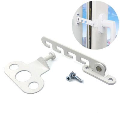 【LZ】 New Window limiter latch Wind Brace casement window door blocking lock Catch Stay position stopper for child safety Protection