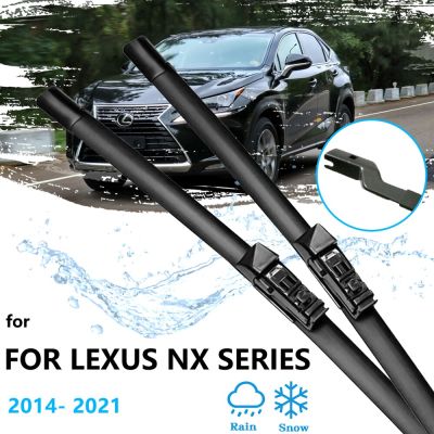 สำหรับ Lexus NX200 200T 300 300H ชุด AZ10 2014 ~ 2021ชุดด้านหน้าด้านหลังเครื่องตัดก้านปัดน้ำฝนหน้าต่างอุปกรณ์ทำความสะอาดรถเปิดหลังคา