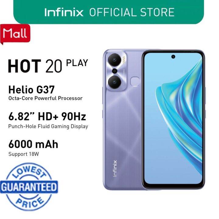 infinix hot 20 play processor