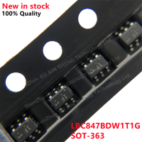 50PCS LBC847BDW1T1G BC847BDW1T1G การทําเครื่องหมาย 1F SOT-363 SMD ท่อสามหลอด