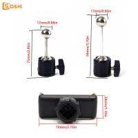 Double Ball 360องศาหมุนโลหะขาตั้งกล้อง Mount กล้องศัพท์มือถืออุปกรณ์เสริม Head Ball Adapter Cradle Ball Head