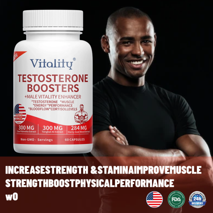 Testosterone Booster for Men Tongkat Ali Muscle Builder