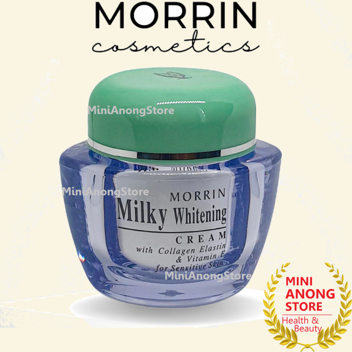 ครีม-มอร์ริน-มิลค์กี้-ไวท์เทนิ่ง-morrin-milky-whitening-cream