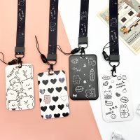 hot！【DT】✸♗  1 Pcs And Cartoon Card Cover Student Pick-up Access Bus Holder