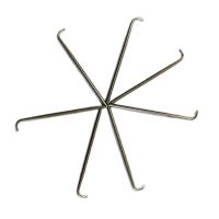 25Pcs Wig Hair Extension Hook Ventilating Needle for Wig Making Crochet Hook Tools Repair Lace Wigs Hook Needle