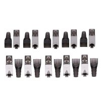 B410Pcs/Lot Tool-Free Shielded RJ45 7 Termination Plug Cat7 Plug / Cat7 Connector Connectors Modular 23/24AWG