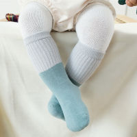 4 pairs Lot Newborn Infant Cotton Knee High Socks Boys Girl Spring Autumn Kids Toddler Cute Warm knit Long Sock Baby Accessories