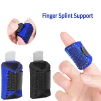 1 คู่ Finger Splint สนับสนุน Trigger Mallet เบสบอลความเครียด Sprains Broken Fingers บาสเกตบอลอลูมิเนียมรั้งยืดข้ออักเสบ